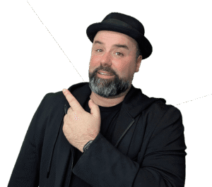 Martin Goneau pointe en haut - page Les services - Site web Magnolia Gestion assurance vie en ligne